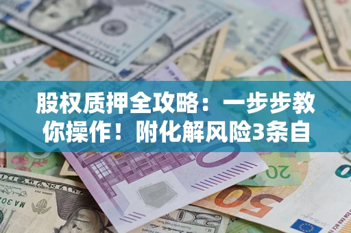 济南股权质押全攻略：一步步教你操作！附化解风险3条自救法则