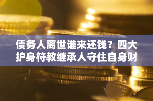 济南债务人离世谁来还钱？四大护身符教继承人守住自身财产
